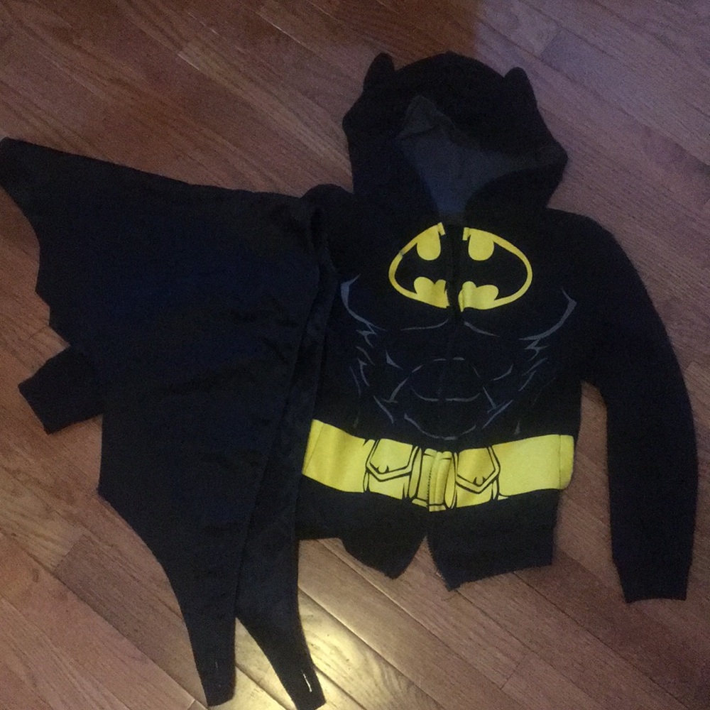 Batman hoodie with cape